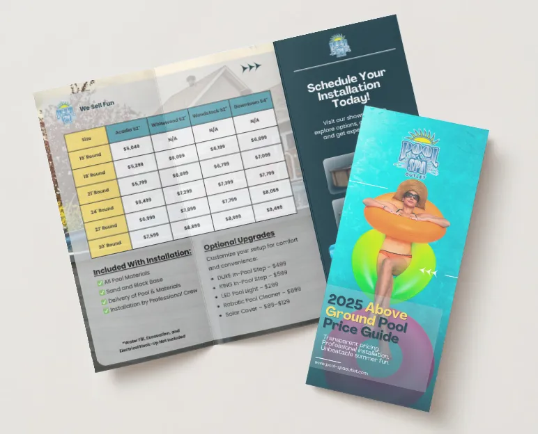 PSO flyer design - professional event marketing