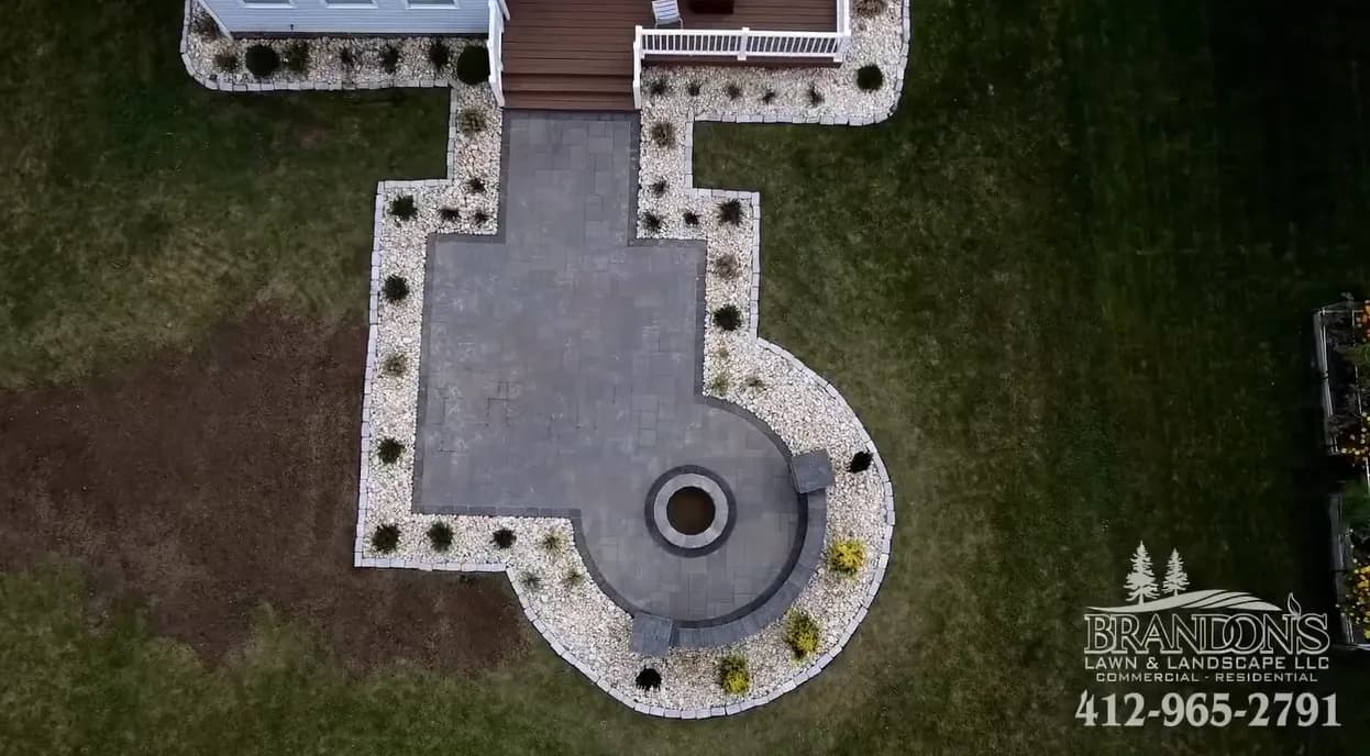 Brandon's Lawn & Landscape professional hardscaping video content